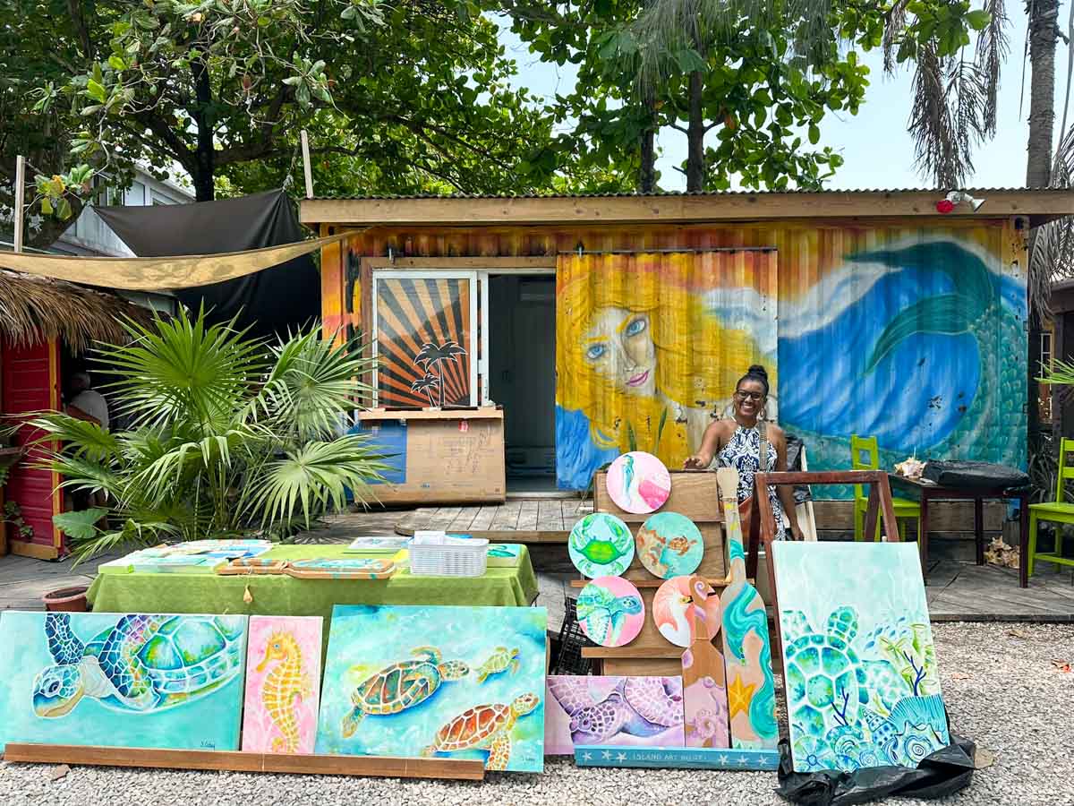 Sophie Lisbey's art on display