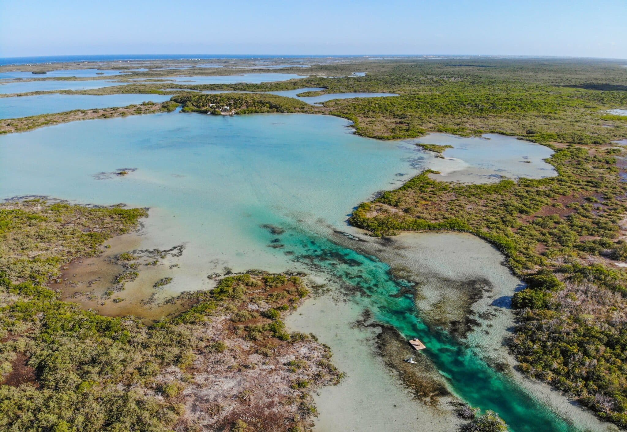 Entrance to Cayo Frances